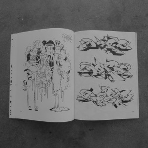 graffiti coloring book  activity  the butcher shop