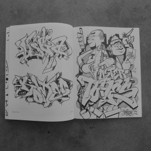 graffiti coloring book  activity  the butcher shop