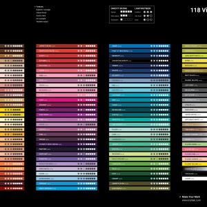 Ironlak Color Chart 2016